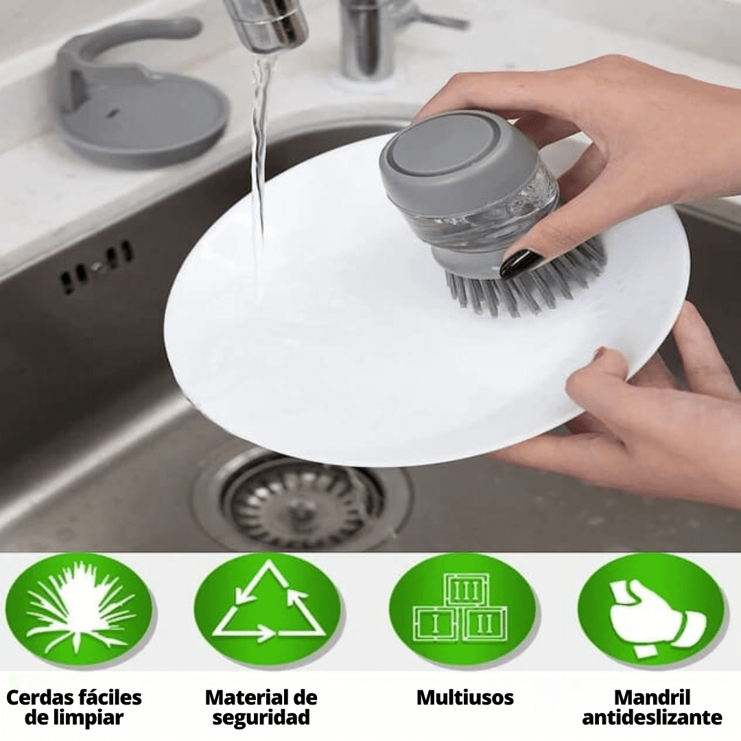 Set de 2 dispensadores de jabón 2 En 1