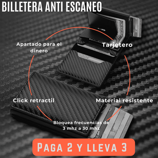 Billetera Anti escaneo